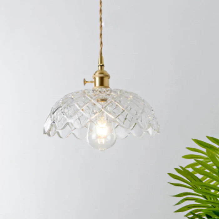 BowLift | Glass Pendant Lamp - OpulentGlow