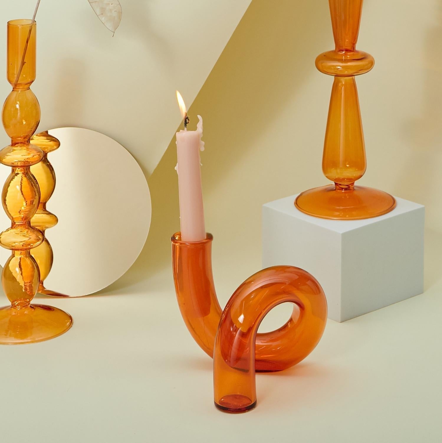 BowLift | Glass vase candle holder