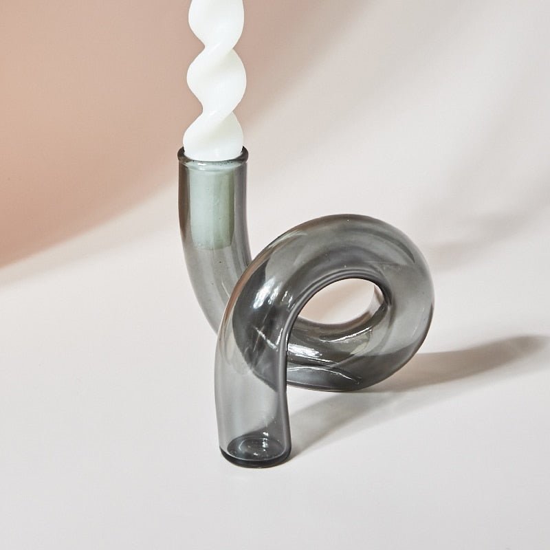 BowLift | Glass vase candle holder