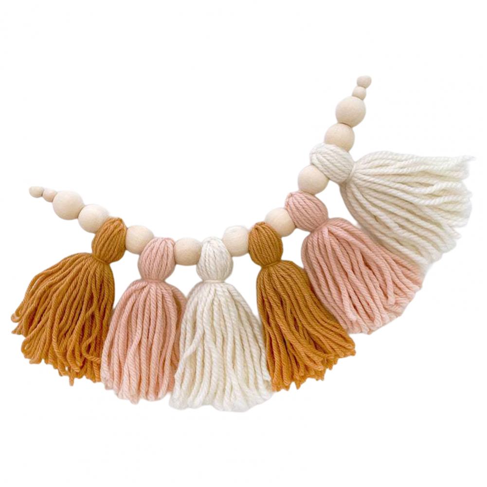 BowLift | Glow String Baby Room Garland – Soft Wooden Bead Decoration for a Calm and Magical Atmosphere