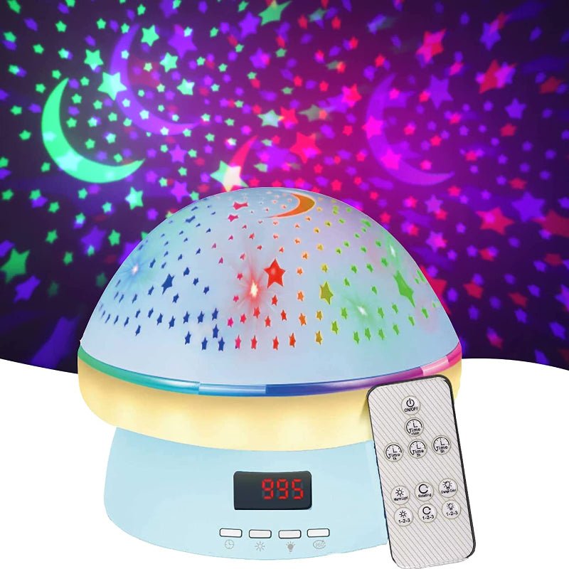 BowLift | COSMIGLOW – Magical Star Projector with Timer & 16 Colors for Relaxing Nights