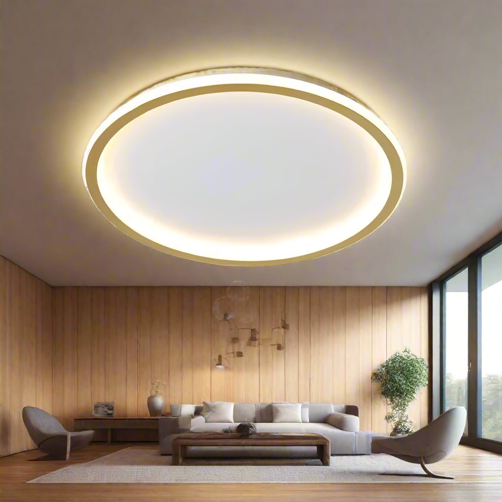 BowLift | GLOWLITH – Scandinavian LED Ceiling Lamp for Modern, Glare-Free Lighting