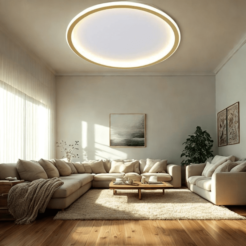 BowLift | GLOWLITH – Scandinavian LED Ceiling Lamp for Modern, Glare-Free Lighting