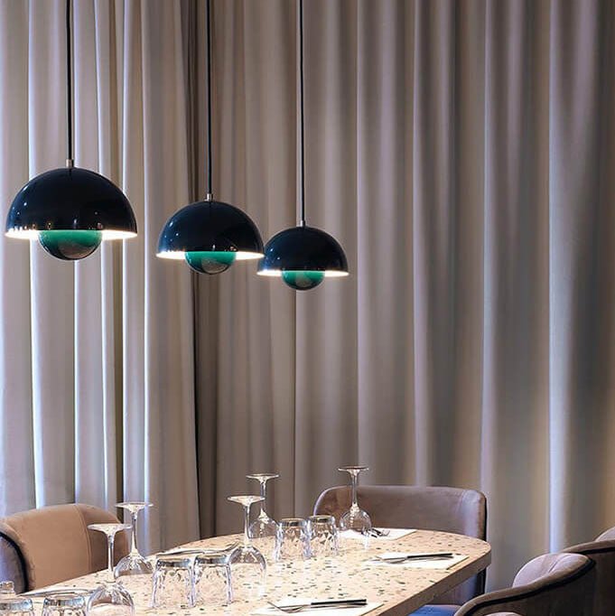 BowLift | Half-round Macaron Scandinavian Lamp for a chic and cozy interior