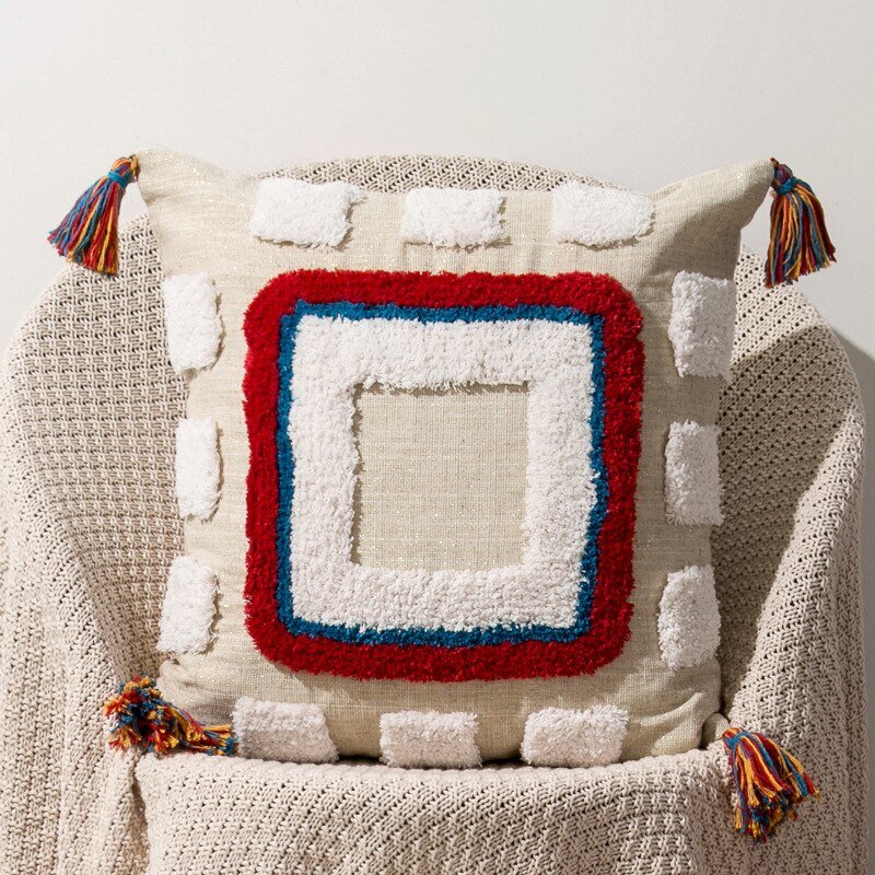 BowLift | Handcrafted Moroccan Boho Style Cushion Cover