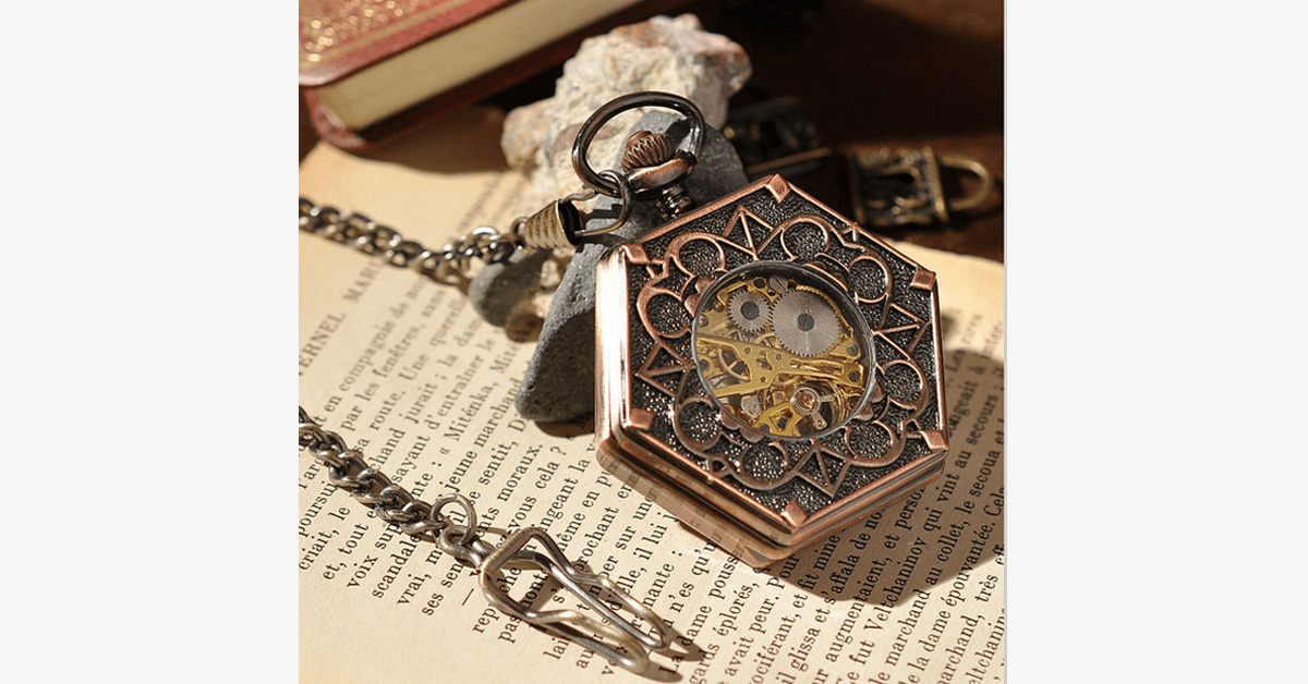 BowLift | Hexlock Mechanical Pocket Watch - Track Time Stylishly