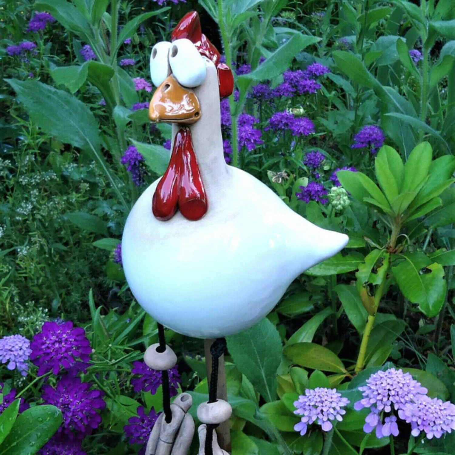 BowLift | Happy Chicken β Colorful Garden Chicken Decoration