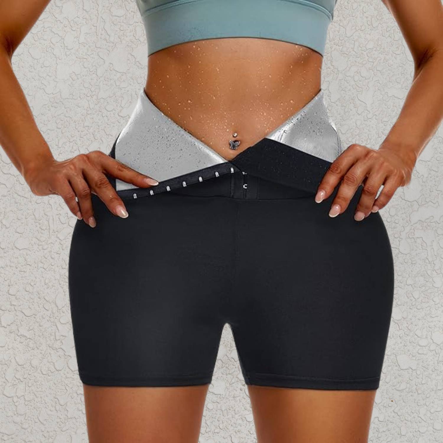 BowLift | SweatFit Waist Shaper – High Waist Sauna Legging with Waist Trainer for Women