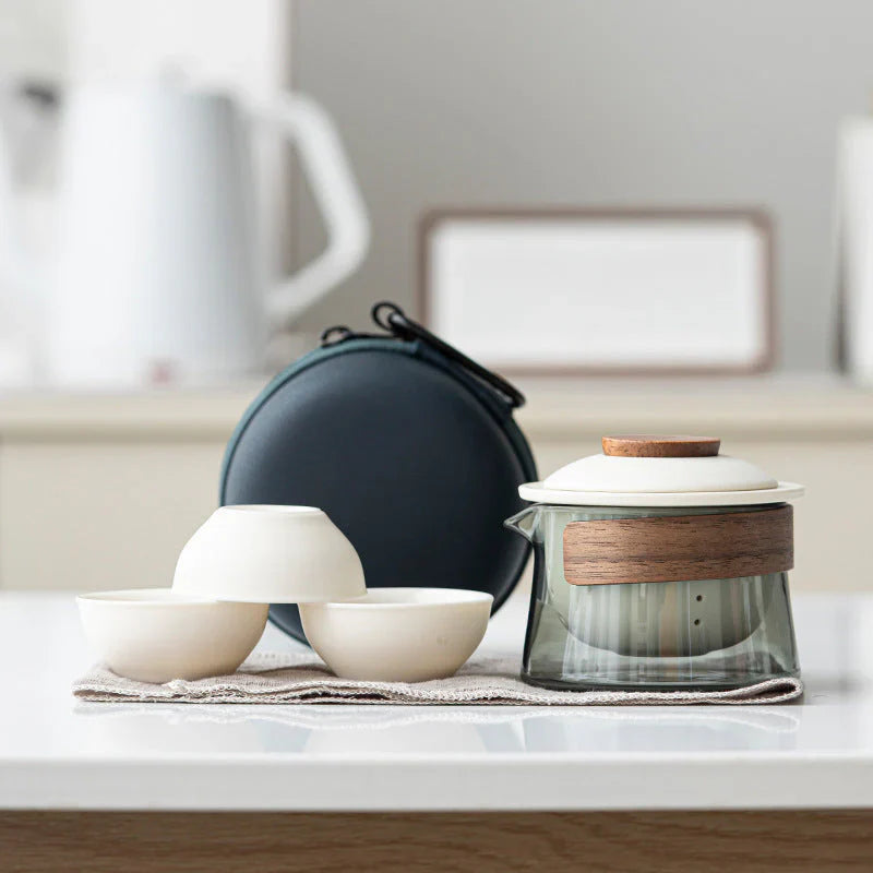 BowLift | Portable and Stylish Tea Set with Teapot and Cups – Perfect for On-the-Go