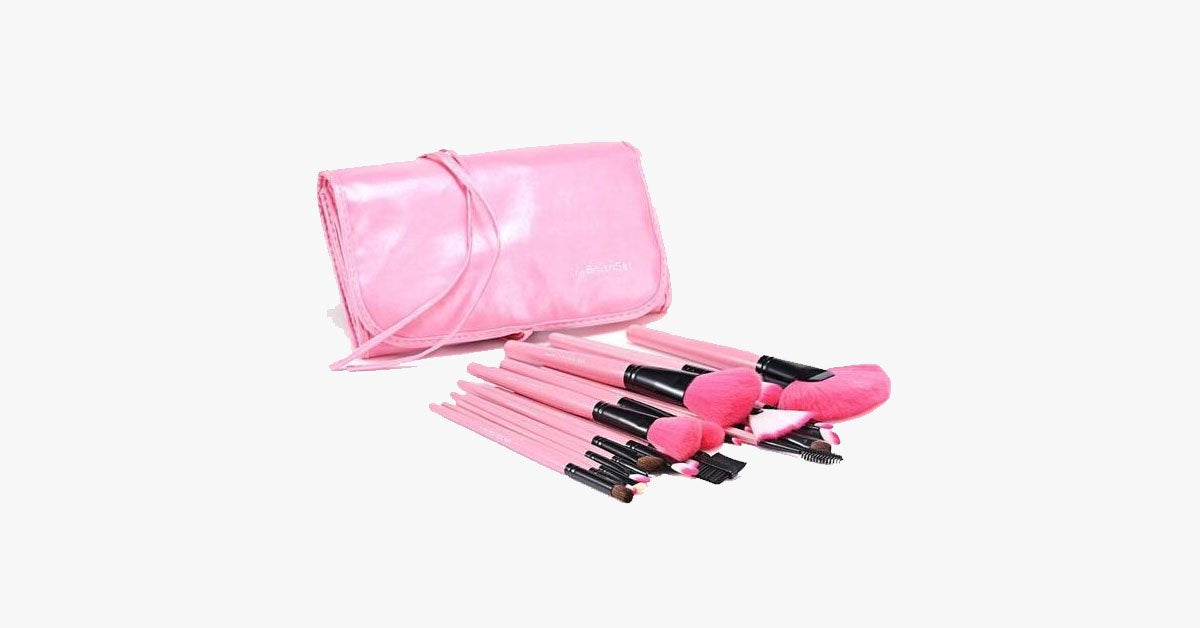 BowLift | 24-piece Pink Glory Brush Set