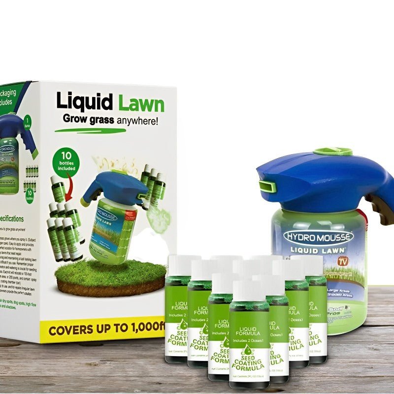 BowLift | HYDRO MOSS PRO – Liquid Lawn Hydro Mousse for Fast & Healthy Grass Growth
