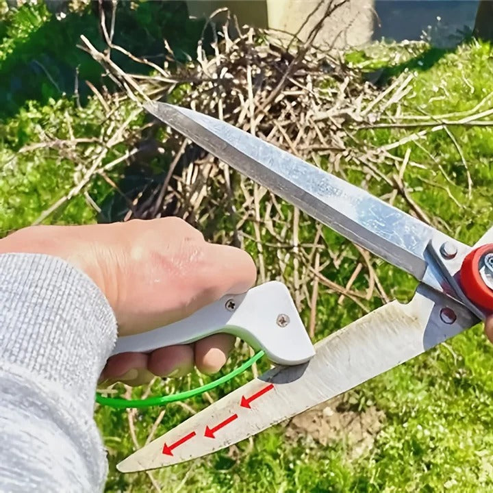 BowLift | Compact Manual Knife Sharpener for Kitchen and Garden Tools