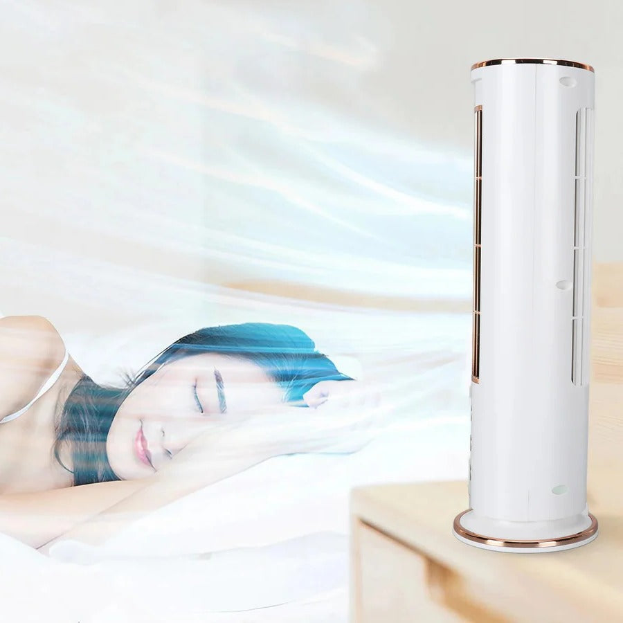 BowLift | Bladeless Desktop Air Conditioner Fan with Remote Control