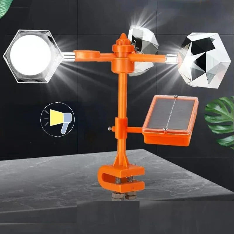 BowLift | 360 Degree Reflective Solar Powered Bird Repeller