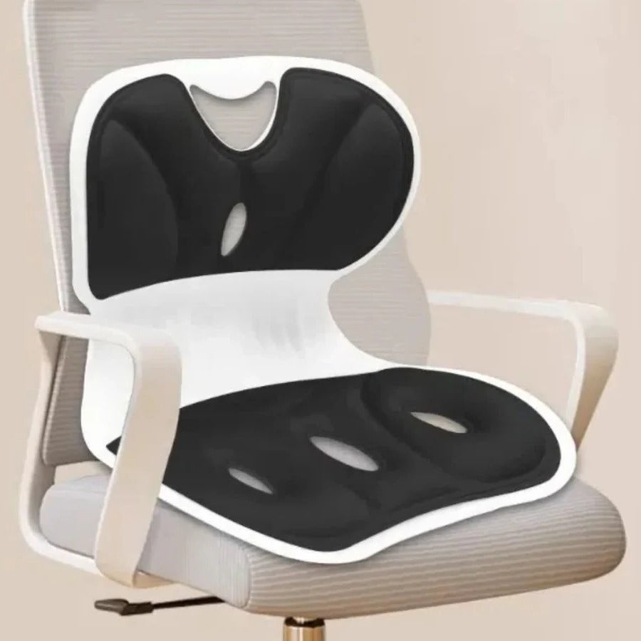 BowLift | Ergonomic Office Chair Posture Corrector Seat with Backrest