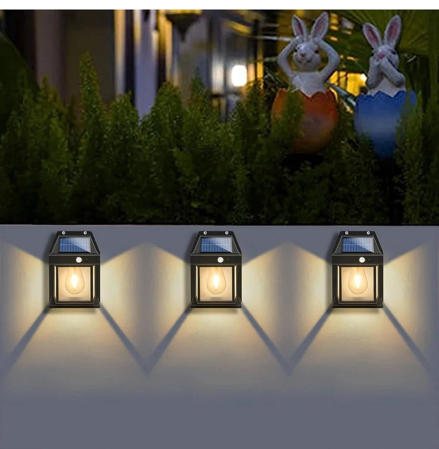 BowLift | 2 Set Solar Wall Lamp Outdoor