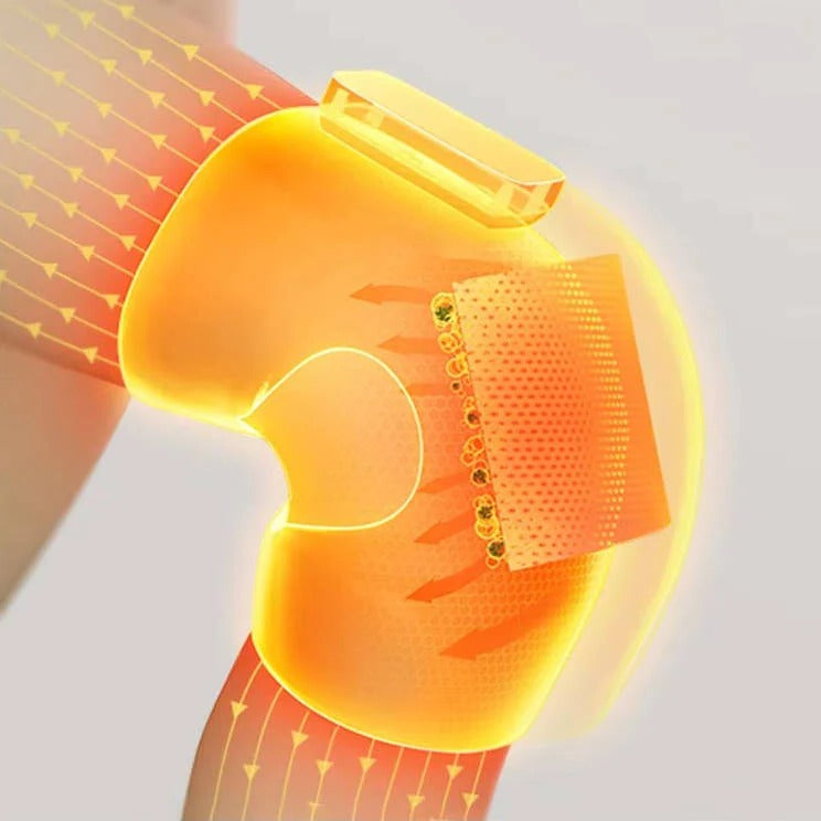 BowLift | Cordless Knee Massager with Heat Vibration for Pain Relief