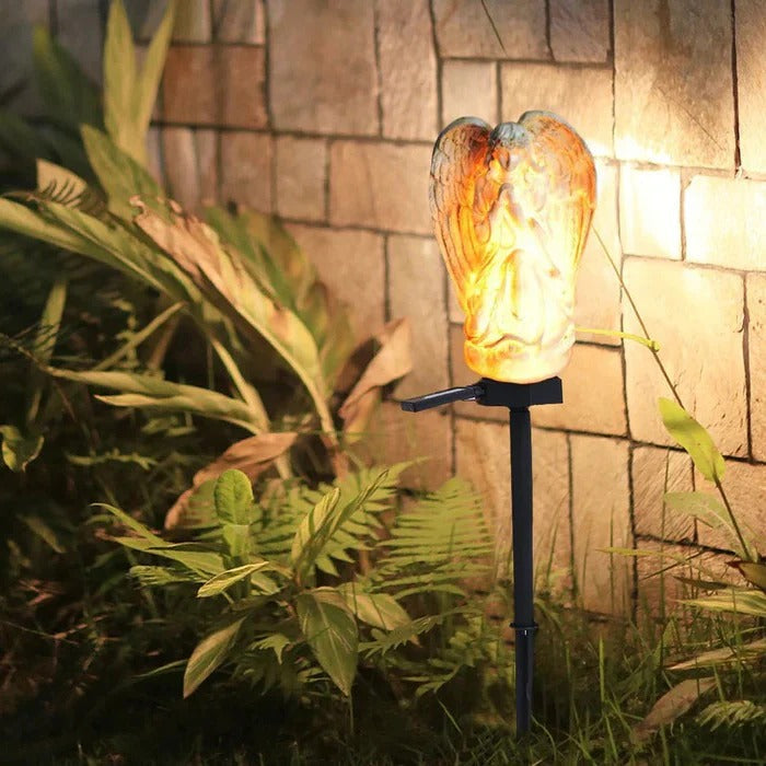 BowLift | Decorative Solar Angel Garden Lamp with LED Illumination