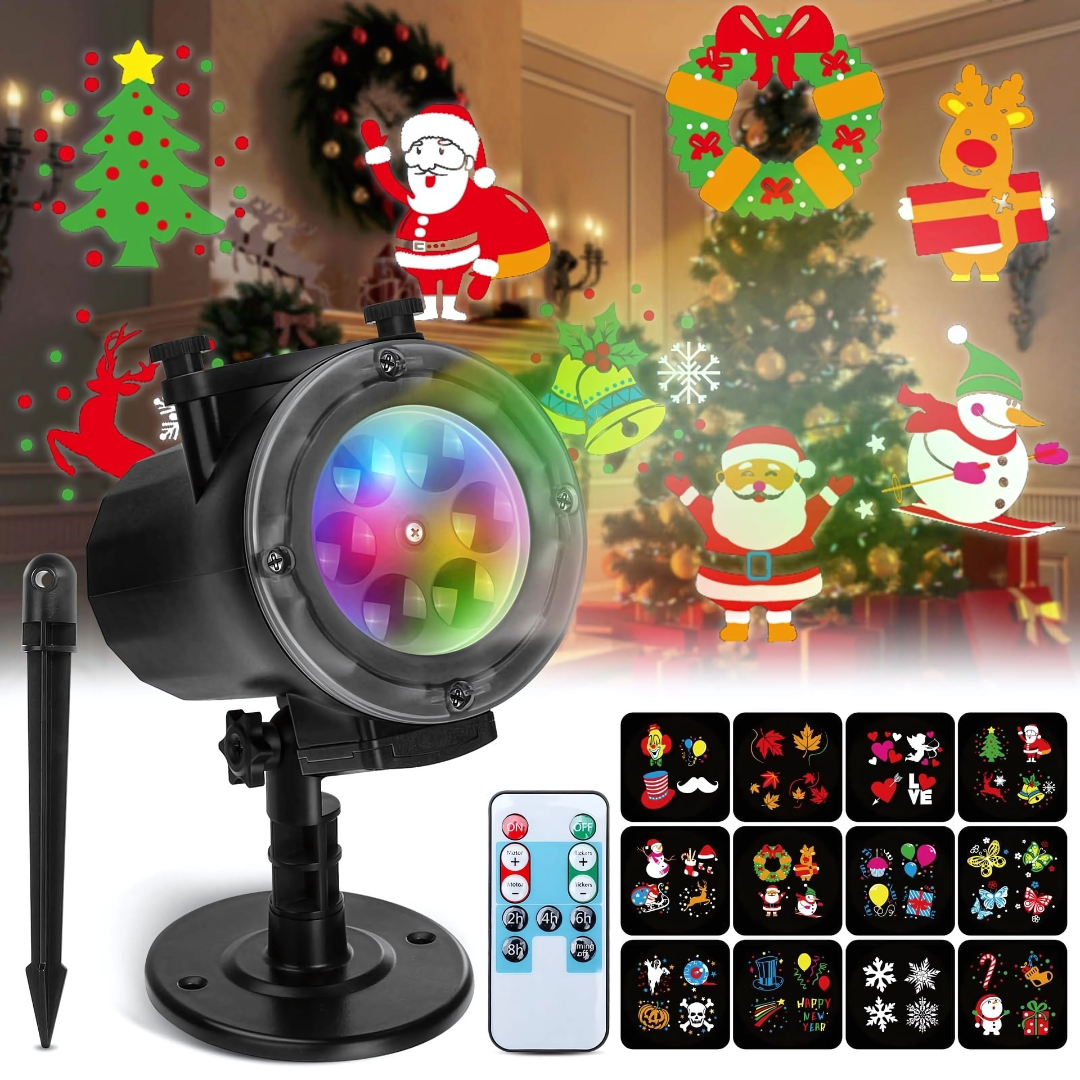 BowLift | Christmas Decorations LED Projector Light Indoor Outdoor