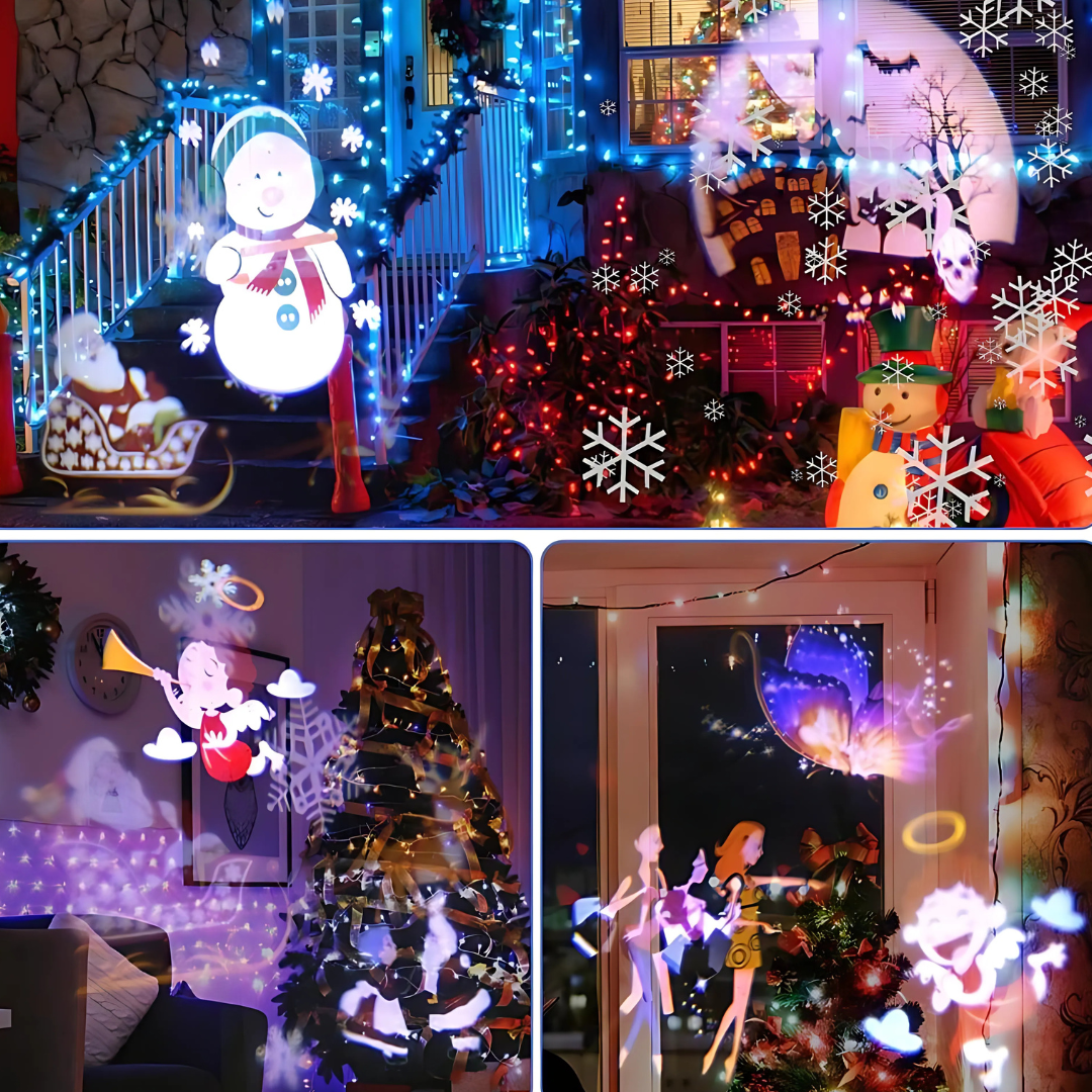 BowLift | Christmas Decorations LED Projector Light Indoor Outdoor