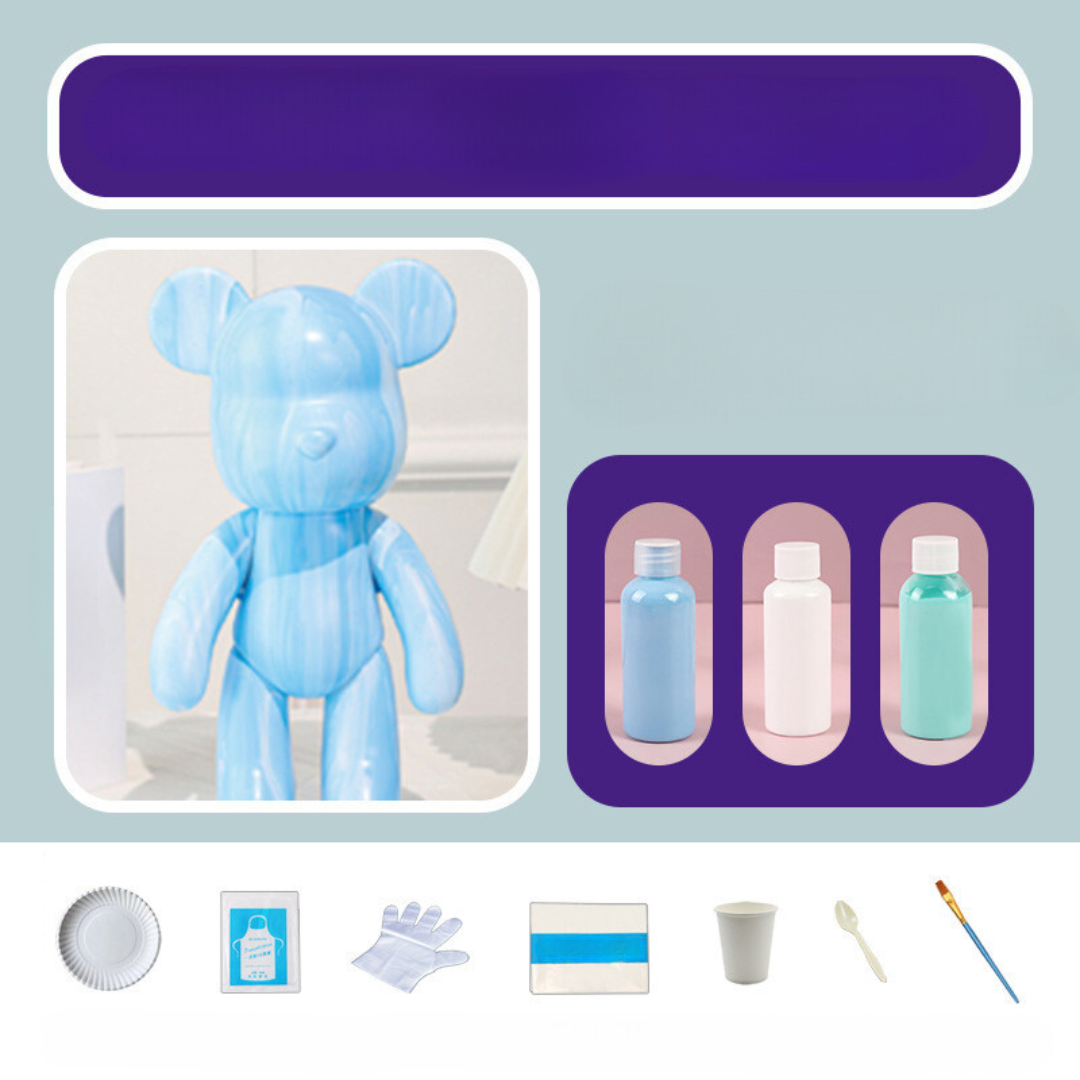 BowLift | Decorative Hand Painted Bear Doll