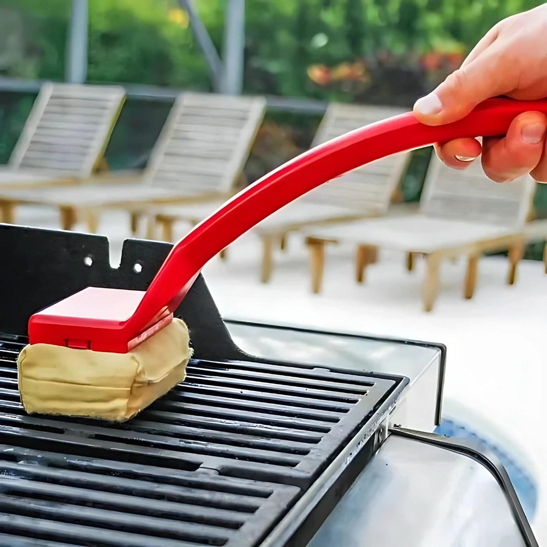 BowLift | Grill Steam Cleaner Long Handle Brush