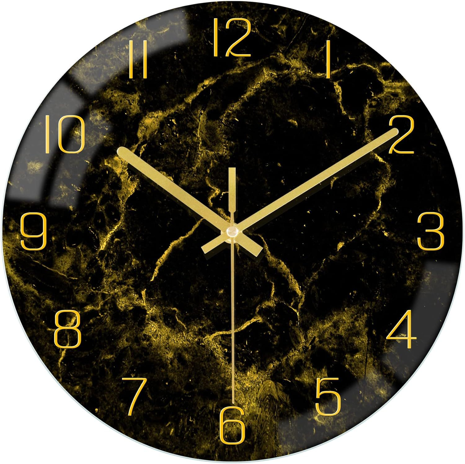 BowLift | ArtGlass - Stylish Wall Clock for Modern Homes