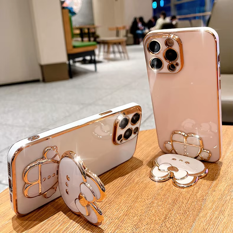 BowLift | 3D Bunny Korean Style Mirror iPhone Case