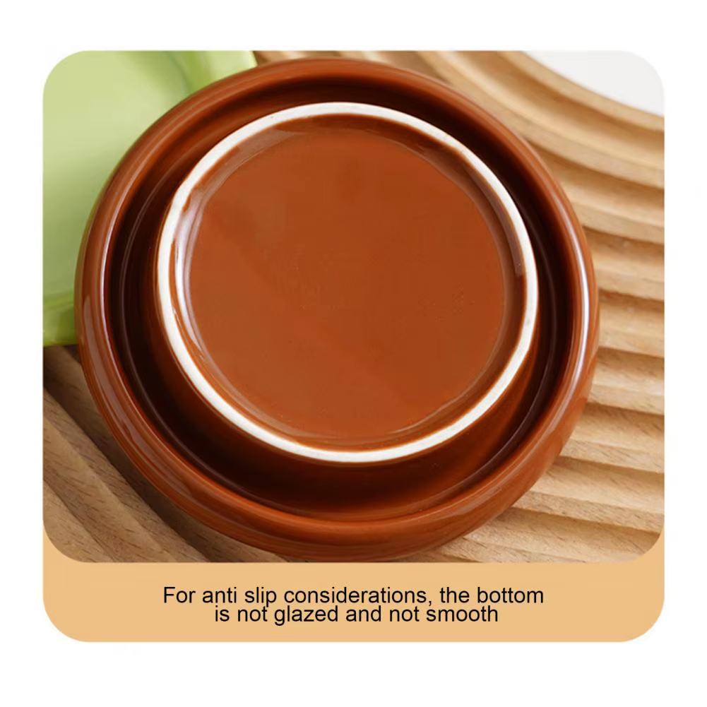 BowLift | Mini Stacked Hamburger Ceramic Plate Set