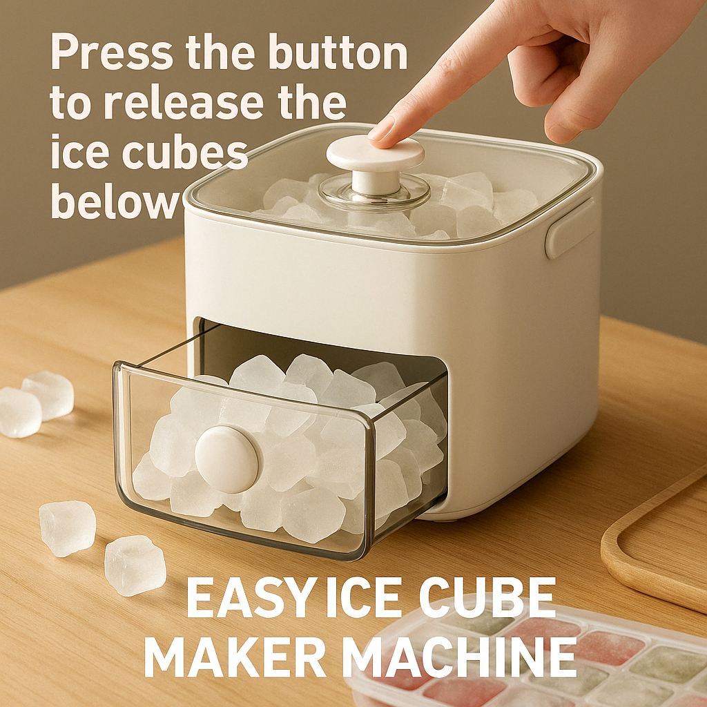 BowLift | 48-Grid Easy Ice Cube Maker Machine