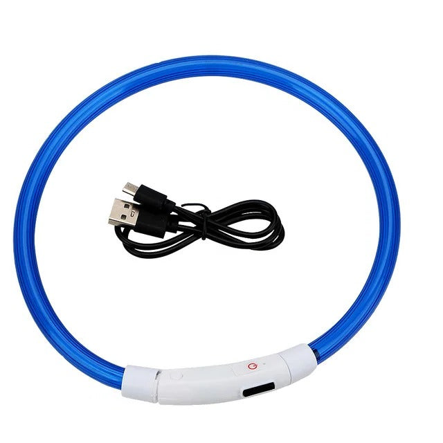 BowLift | Light Up Dog Collar, USB Rechargeable LED Glowing Collar