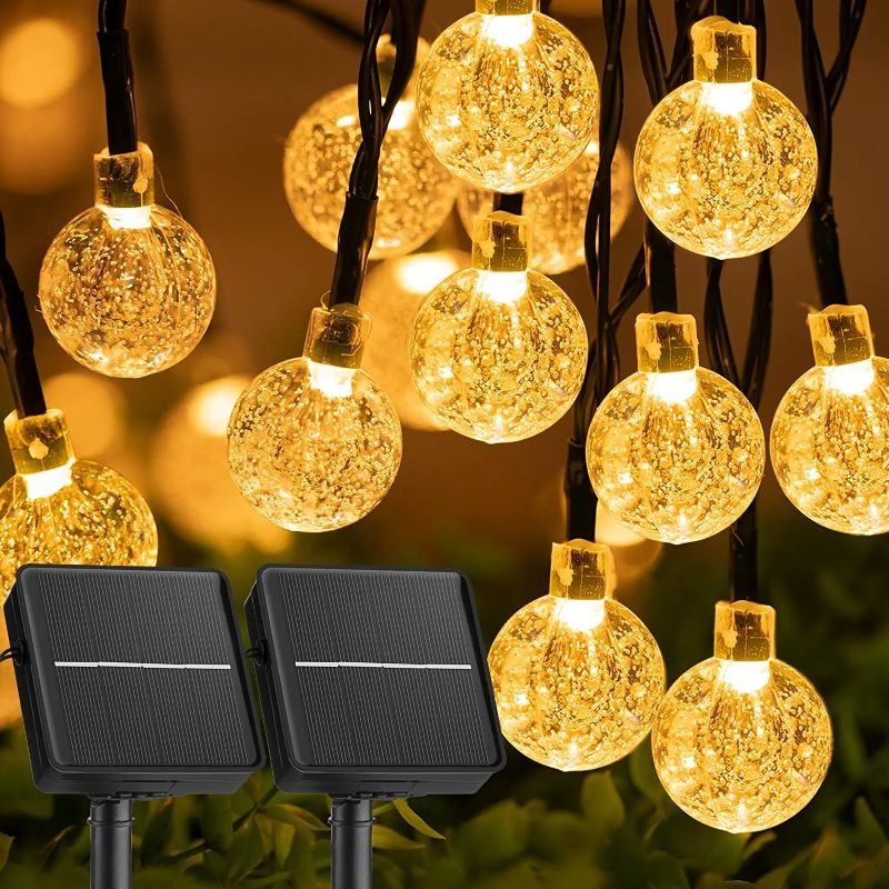 BowLift | Solar Powered Waterproof Crystal Globe Lights