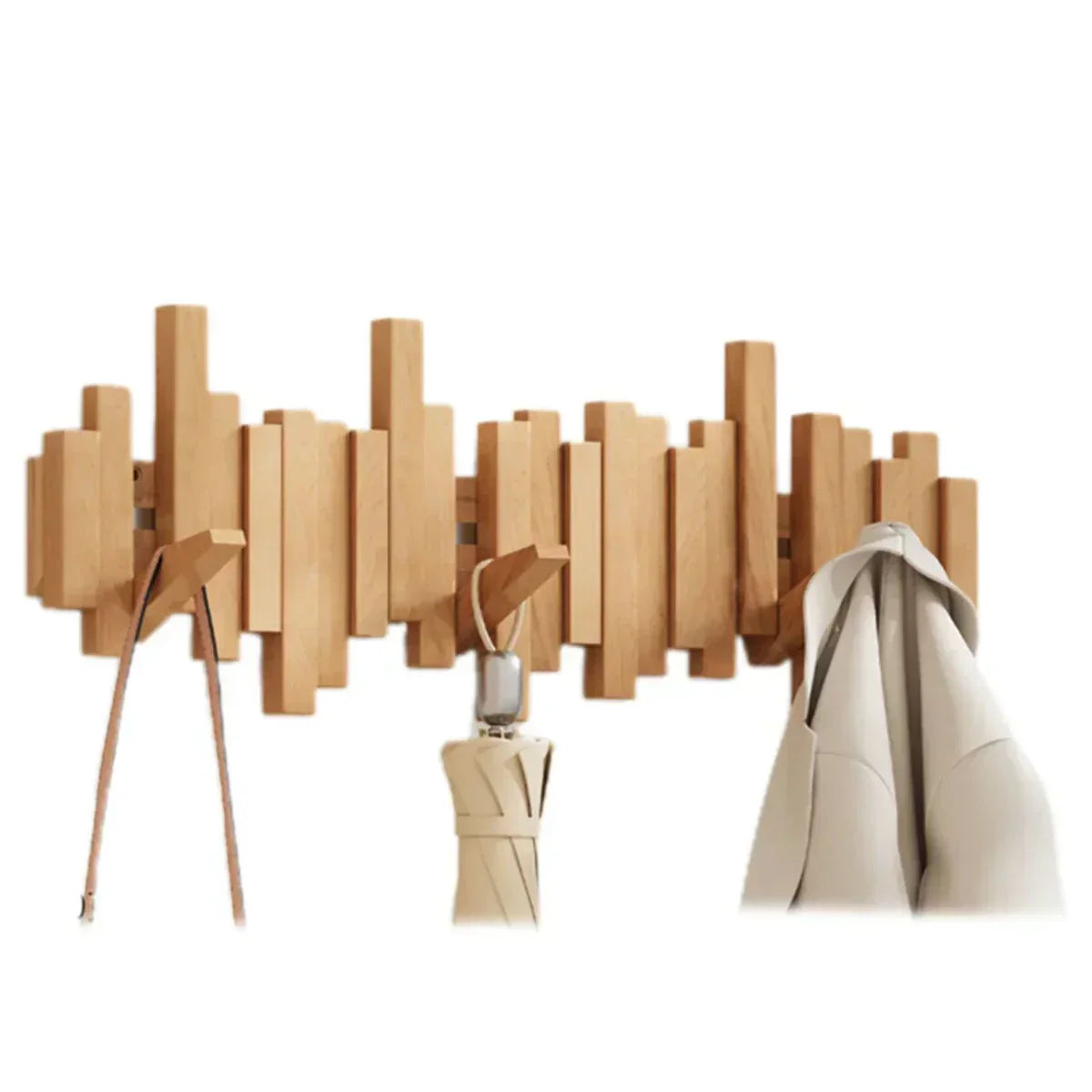 BowLift | -Wall coat made of wood piano – Practical and Elegant for organizing your entrance