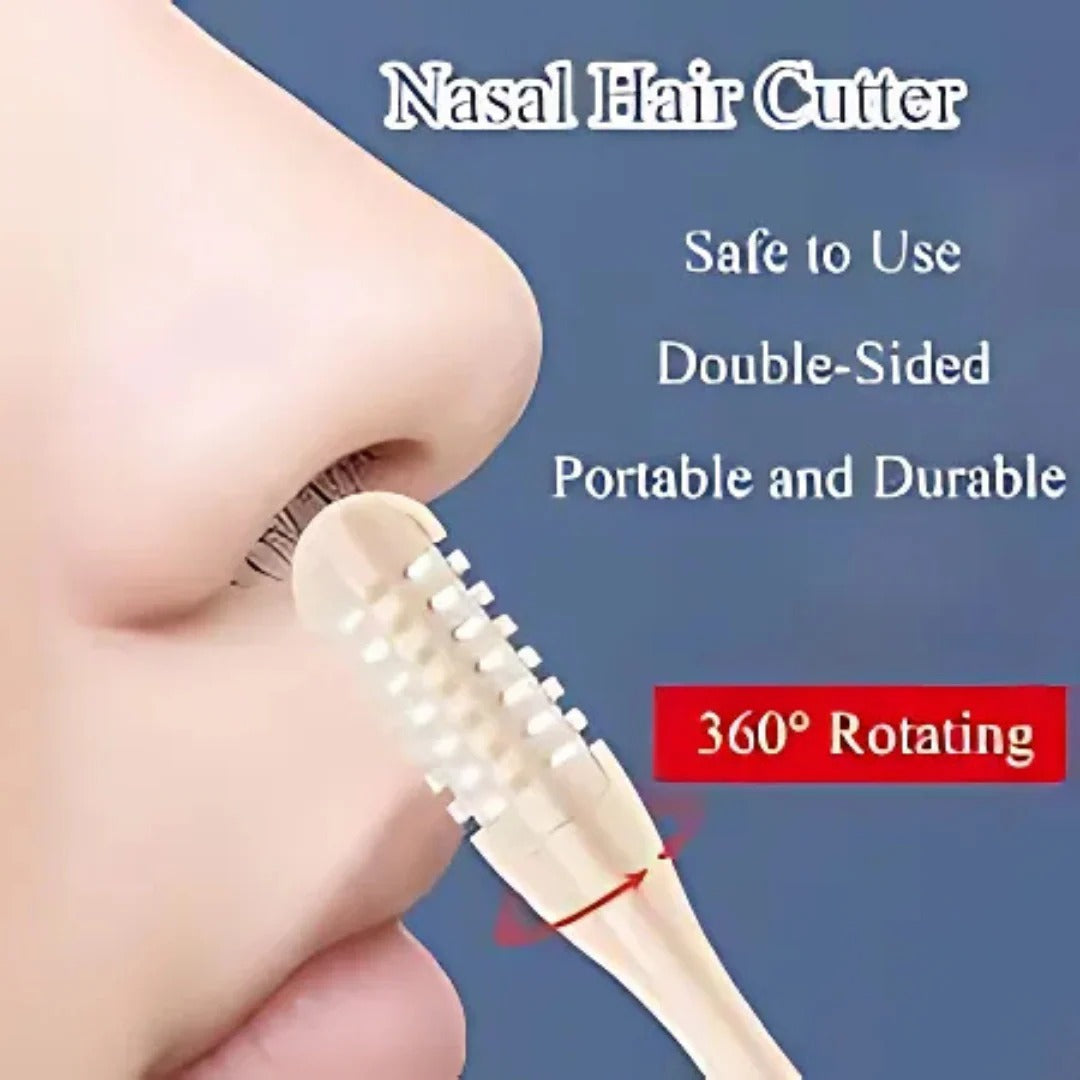 BowLift | Compact Nose Trimmer with 360° Rotating Head – Precision Grooming for Men and Women