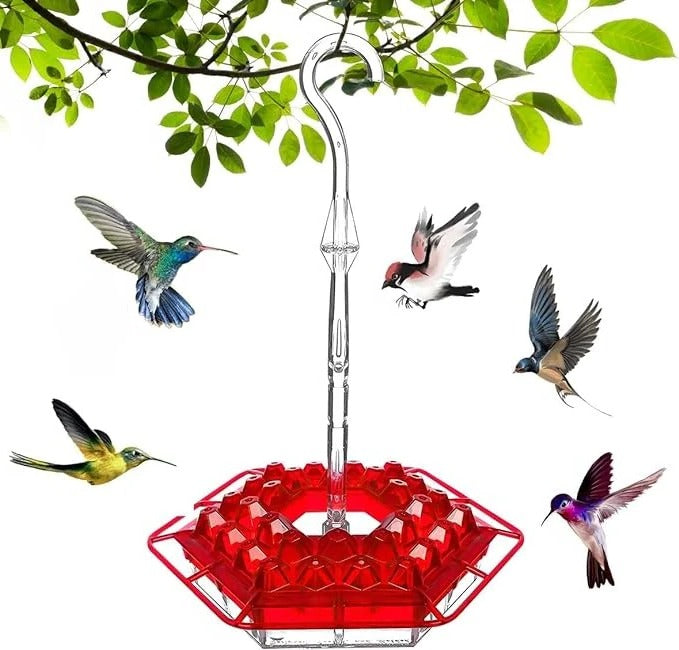 BowLift | Ant Proof Hummingbird Feeder, Outdoor Hanging Perch