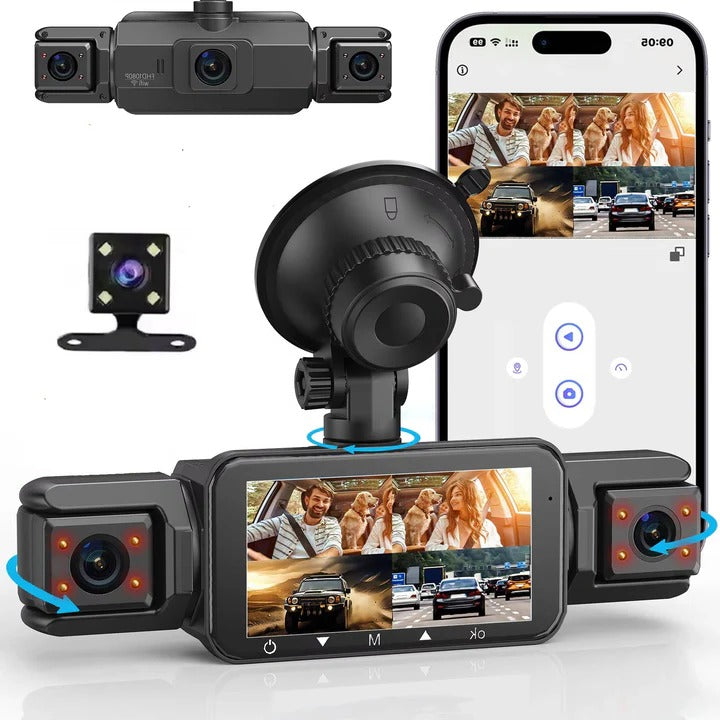 BowLift | Smart Car Dash Camera System with Night Vision and WiFi