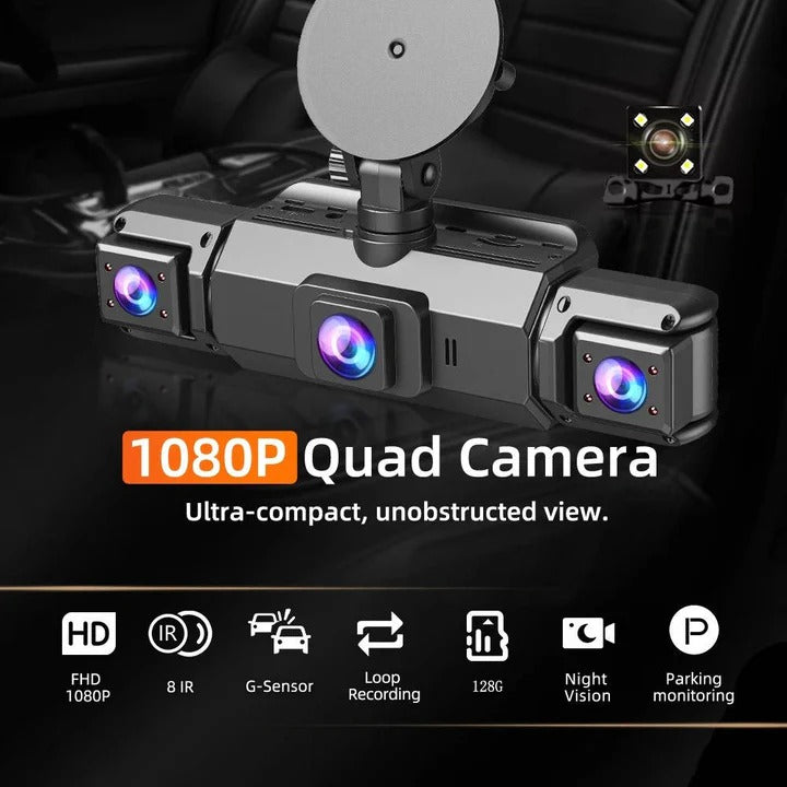 BowLift | Smart Car Dash Camera System with Night Vision and WiFi