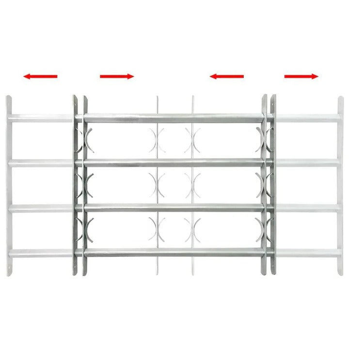 BowLift | Adjustable Safety Grille for Windows with 3 Crossbars