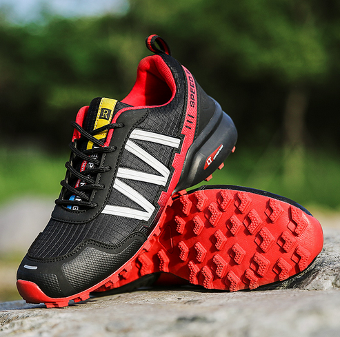 BowLift | Summit Climber Hiking Boots in Blue and Green