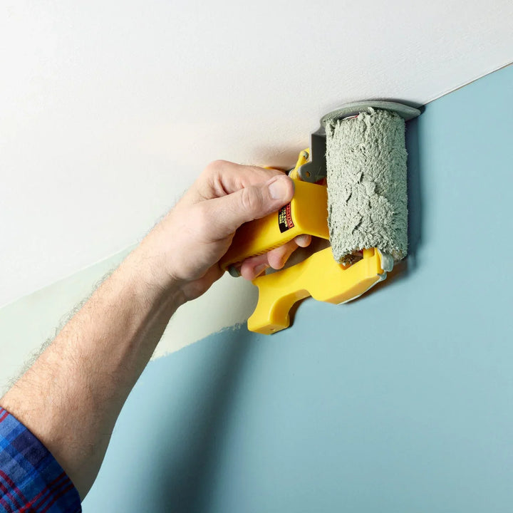 BowLift | Edging Paint Roller "RandFix" for Tight Edges – Including 3 Replacement Rolls