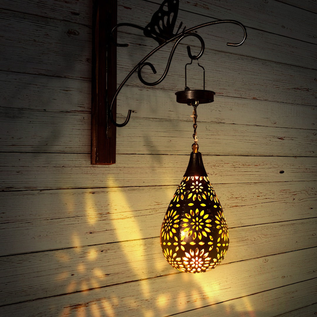 BowLift | Garden Hanging Lamp | Stylish Outdoor Lighting with Solar Power