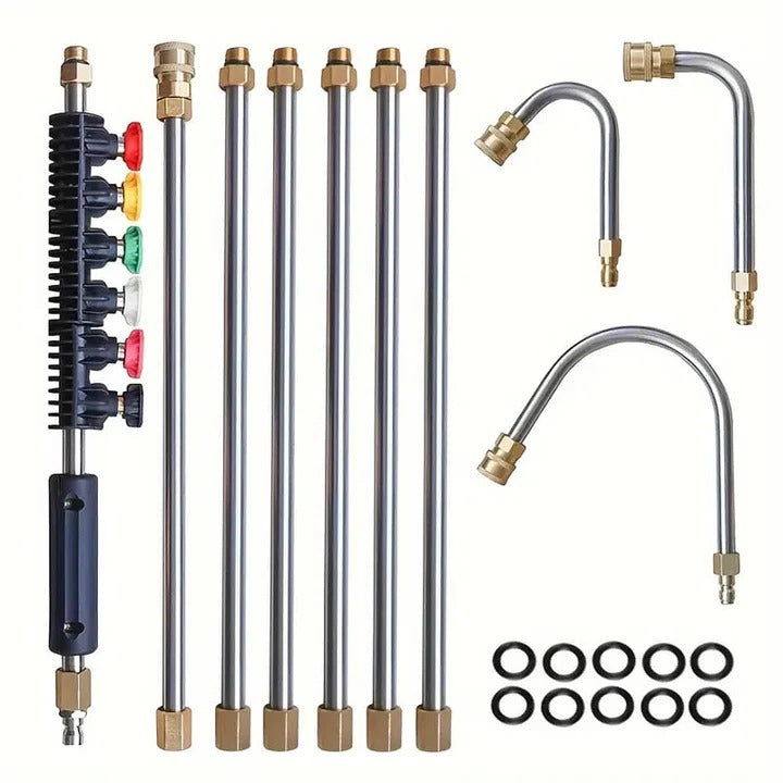 BowLift | 4000 PSI Telescoping High Pressure Washer Wand Set