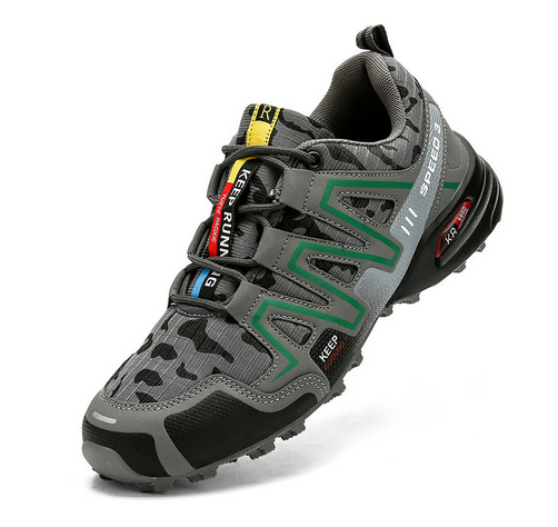 BowLift | Summit Climber Hiking Boots in Blue and Green