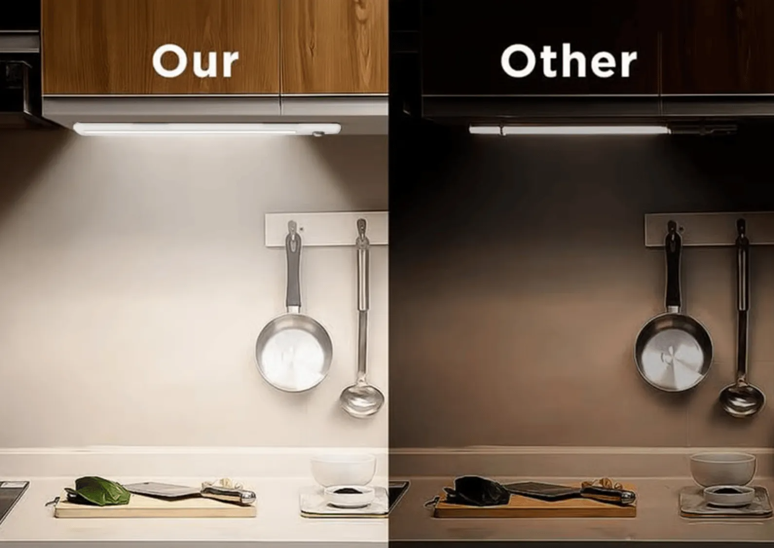 BowLift | LED Cabinet Light with Motion Sensor – Several Months on a Single Charge