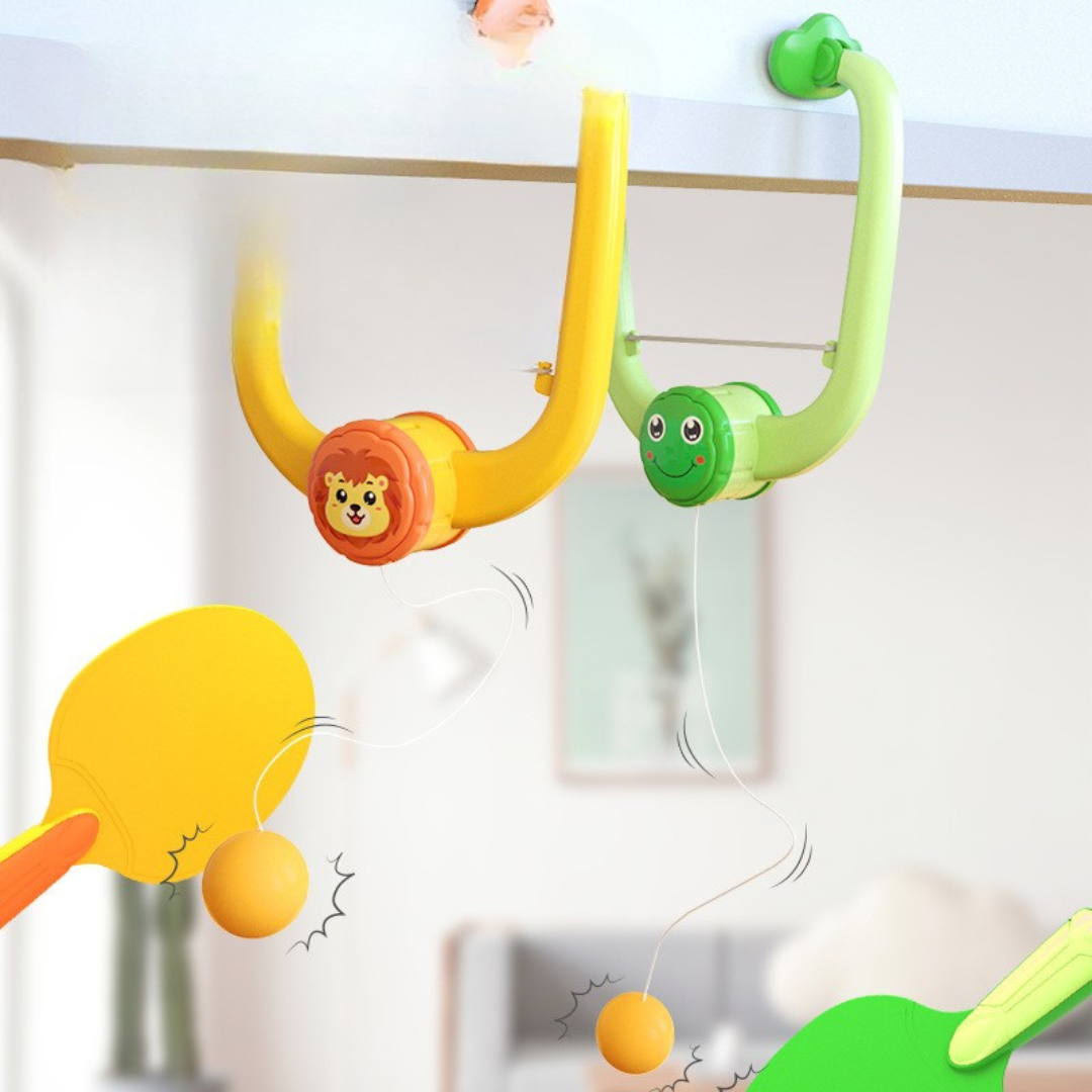 BowLift | Indoor Kids Doorway Paddle Ball Game