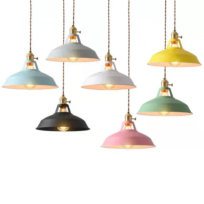 BowLift | Industrial Retro Pendant Lamp - IronGlow