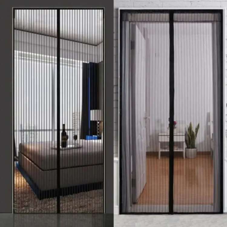 BowLift | InsectGuard Magnetic Mesh Door | Heavy-Duty, Tear-Resistant & Hands-Free Access for Summer Airflow