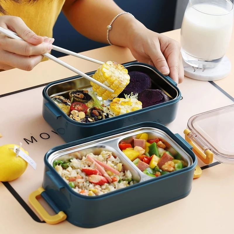 BowLift | Insulated Bento Lunch Box | Superior Temperature Retention & Multi-Compartment Design for Office, School & On-the-Go Meals