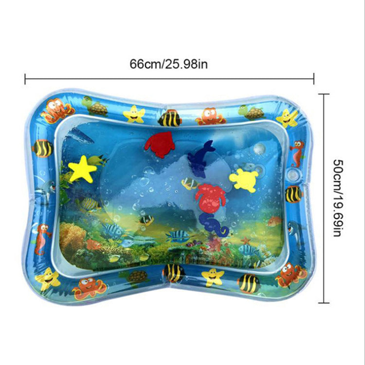 BowLift | Baby Tummy Time Water Mat with Ocean Toys