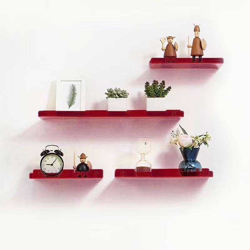 BowLift | Invisible colored wall-mounted floating shelves